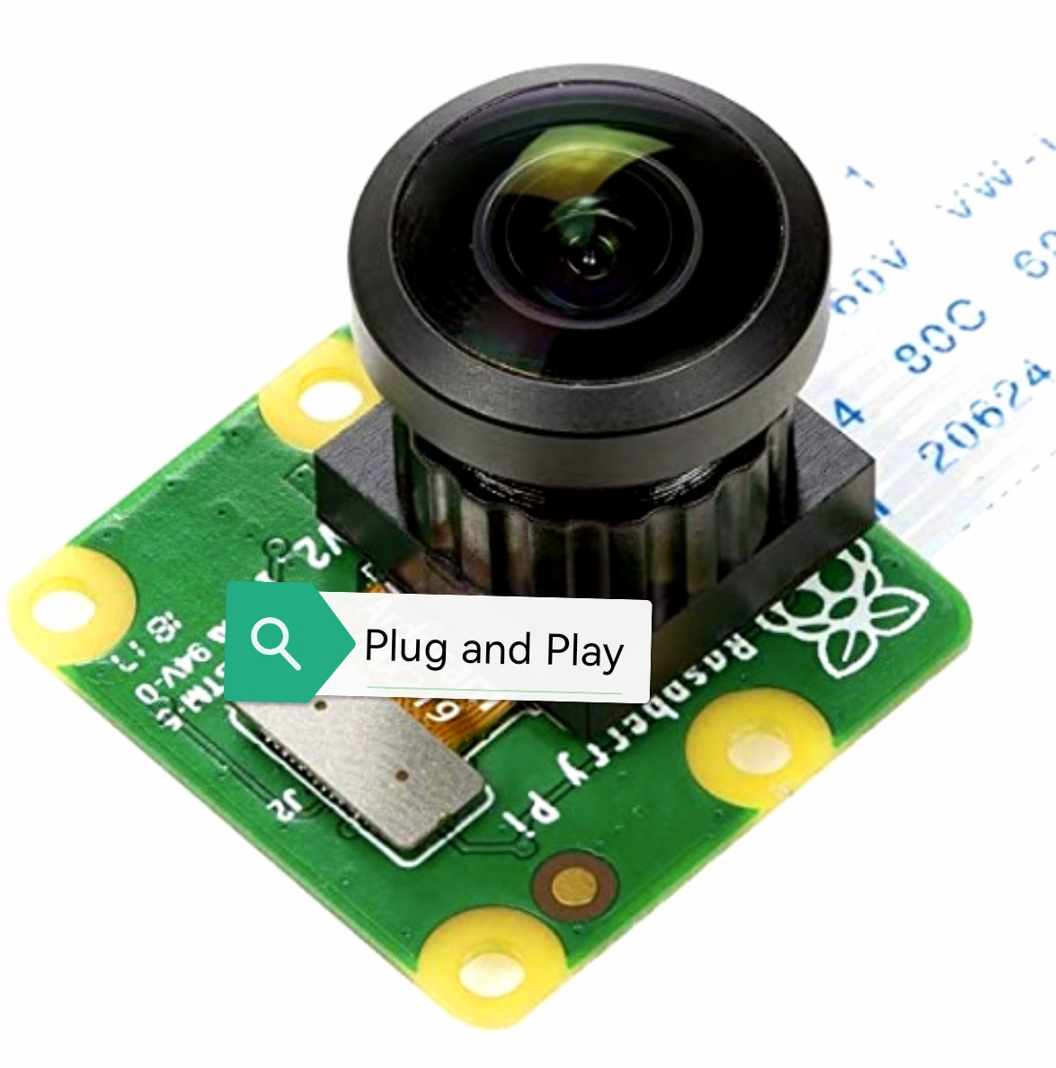 8MP Wide Angle Camera Module, IMX219 Sensor with 175 Degrees FoV Diagonal