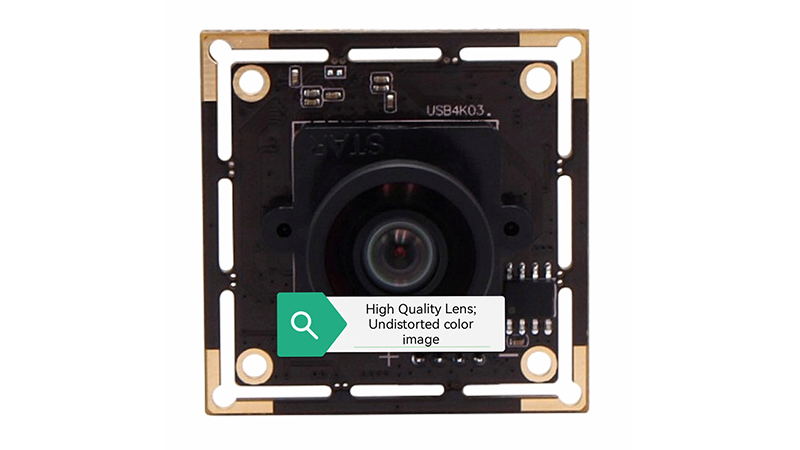 4K Wide Angle Camera Module, IMX415 Sensor with 120 Degrees FoV Diagonal