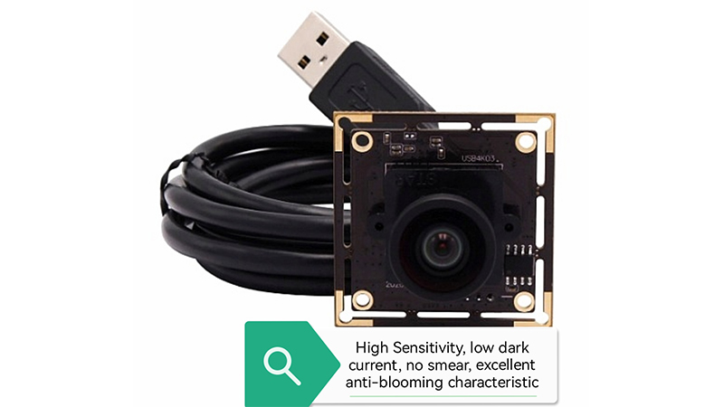 4K Wide Angle Camera Module, IMX415 Sensor with 120 Degrees FoV Diagonal
